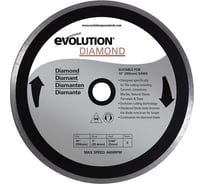 Диск RAGE (255х25.4х2 мм) алмазный Evolution RAGEBLADE255DIAMOND