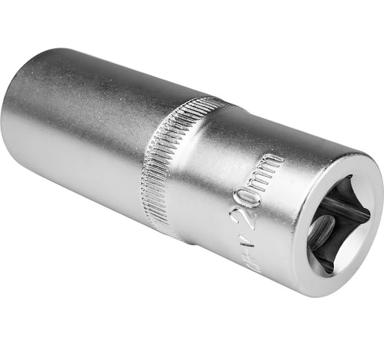 Головка торцевая шестигранная удлиненная AV Steel (20 мм; 1/2)  AV-520220