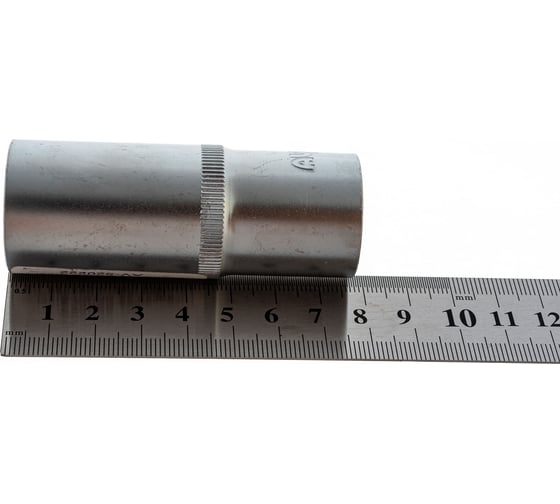 Головка торцевая шестигранная удлиненная AV Steel (22 мм; 1/2)  AV-520222