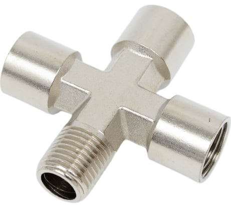 Фитинг крест 1/8внутр-1/8внутр-1/8внутр- 1/8нар PI TOOLS 0687
