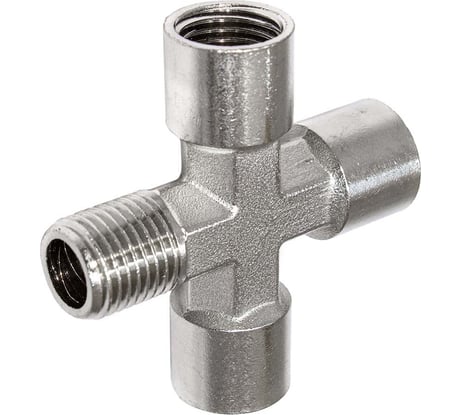 Фитинг крест 1/4внутр-1/4внутр-1/4внутр- 1/4нар PI TOOLS 0694