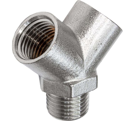 Фитинг тройник Y 1/4внутр-1/4нар -1/4внутр PI TOOLS 0519 1