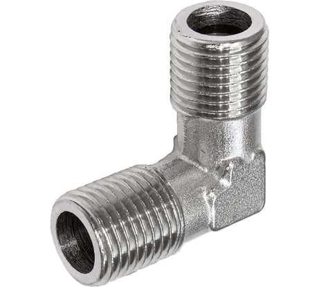 Фитинг угловой PI TOOLS L-1/4MM резьбовой, для труб. Арт. 0618