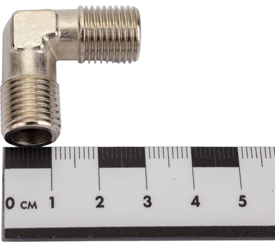 Угловой фитинг 1/4нар- 1/4нар PI TOOLS 0618