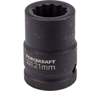 Головка ударная Forcekraft 21мм 3/4" 12гр. FK-46821(56354)