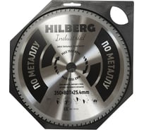 Диск пильный Industrial Металл (350х25.4 мм; 80Т) Hilberg HF350