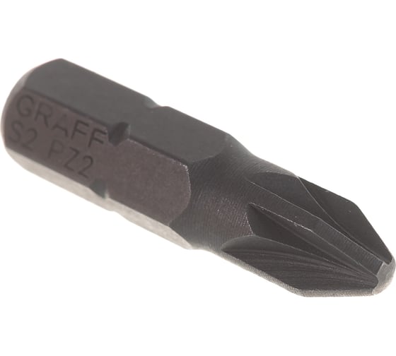 Бита (2 шт; PZ2; 25 мм; блистер) GRAFF GBPZ0225