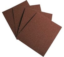 Шлифлист 230x280 мм, Р100, тканевая основа, водостойкий, оксид алюминия, 10 шт Bohrer 55232810