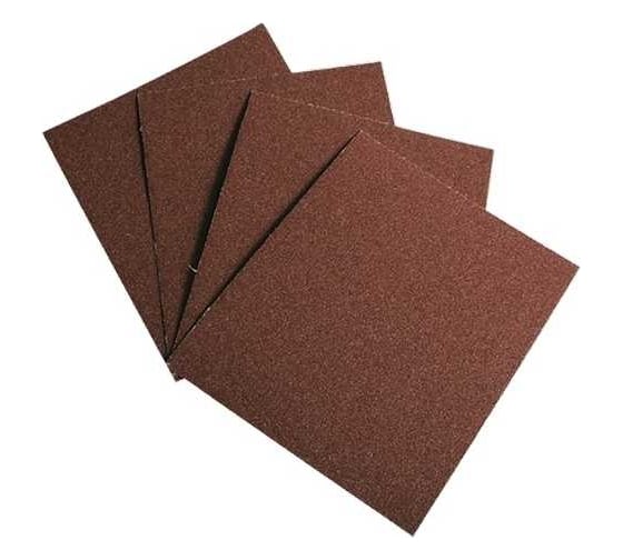 Шлифлист 230x280 мм, Р240, тканевая основа, водостойкий, оксид алюминия, 10 шт Bohrer 55232824 1