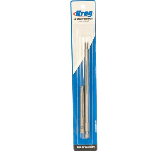 Набор бит Jig (76 мм и 152 мм, квадратный шлиц №2) Kreg DDS-INT