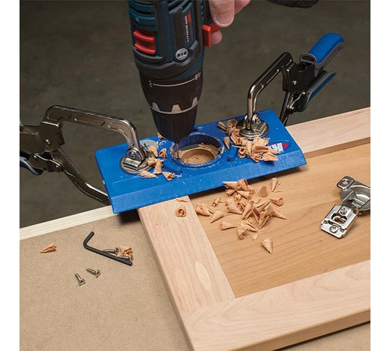 Кондуктор для врезания петель Concealed Hinge Jig Kreg KHI-HINGE-INT