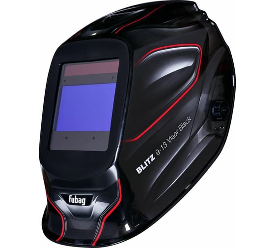Маска сварщика Хамелеон с регулирующимся фильтром BLITZ 9-13 Visor Black/IN 9-13N M FUBAG 38500