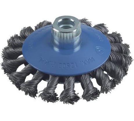 Щетка дисковая (100 мм, М14, витая проволока 0,5 мм) Bosch 2.608.622.011