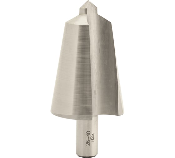 Сверло коническое N4 (26-40х85 мм; хвостовик 12 мм) Bucovice Tools 542400