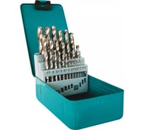 Набор сверл по металлу HSS-G DIN 338 в металлическом боксе (25 шт; 1-13x0.5 мм) WEDO WD1044-1025