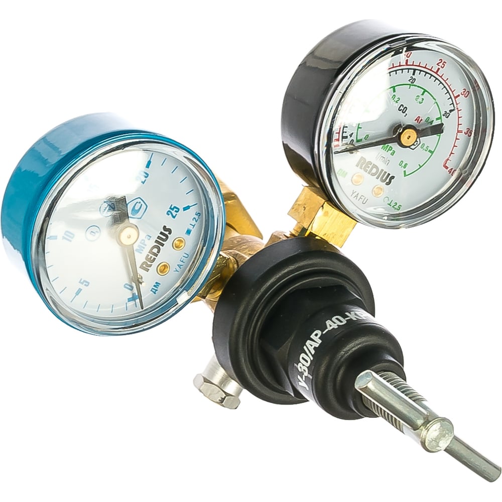 Регулятор универсальный У-30/АР-40-КР1-м аргон + углекислота REDIUS ...