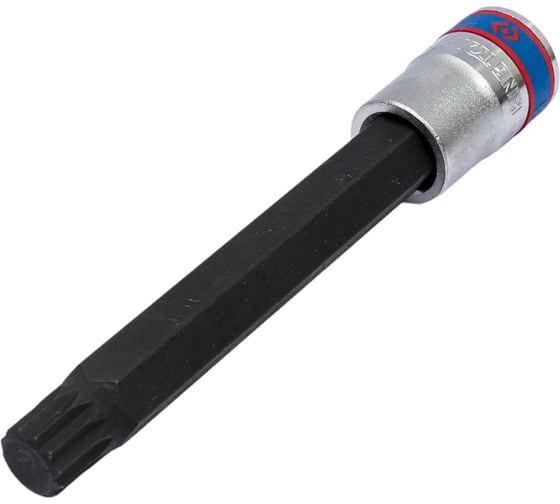 Насадка бита торцевая (SPLINE M14; 140 мм; 1/2) KING TONY 406614