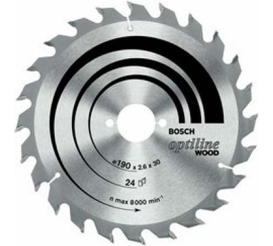 Диск пильный по древесине 150x20 мм Bosch 2.608.641.783 1