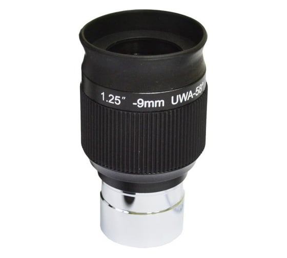 Окуляр UWA 58°, 9 мм, 1.25" Levenhuk 67607