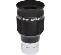Окуляр UWA 58°, 8 мм, 1.25" Levenhuk 67606