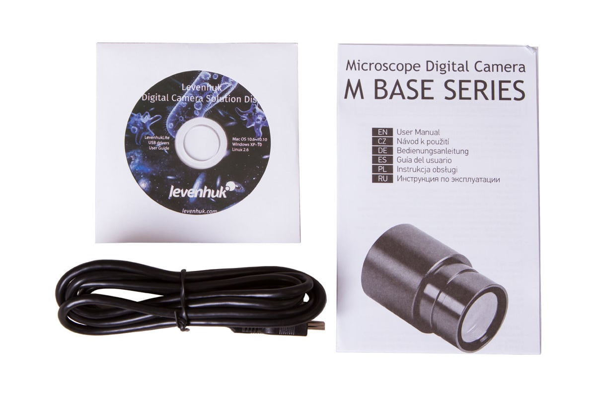 Камера цифровая M300 BASE 3 Мп, разрешение 2048x1536 Levenhuk 70355 ...