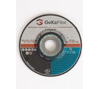 Диск шлифовальный 125x6х22 мм, 100 шт Flex Geka 100125622