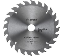 Диск пильный по древесине 160x20 мм Bosch 2.608.641.779