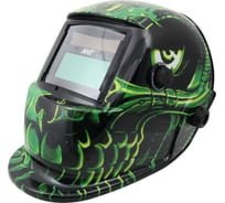 Маска сварщика PERSEY зеленый череп (в сборе) AWT 792923