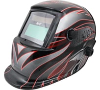 Маска сварщика PERSEY серо-красная абстракция (в сборе) AWT 792925