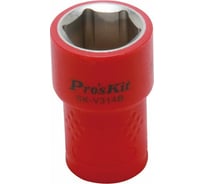 Головка торцевая шестигранная изолированная (14 мм; 3/8; 1000В) ProsKit SK-V314B 00321614