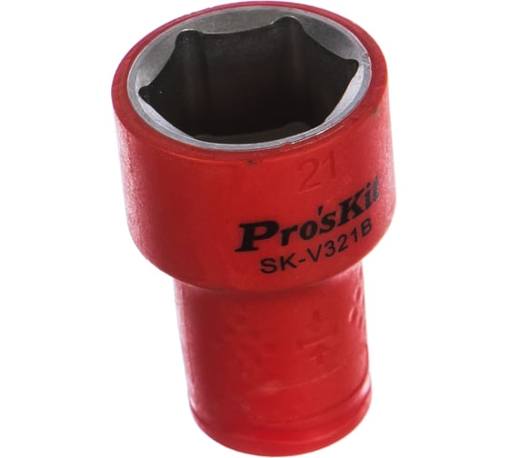 Головка торцевая шестигранная изолированная (21 мм; 3/8; 1000В) ProsKit SK-V321B 00321620