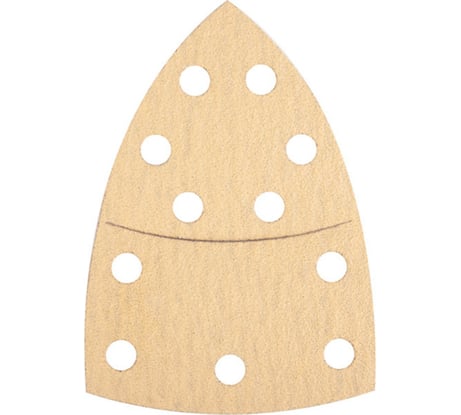 Шлифовальный лист на бумажной основе (под липучку) 102x150 мм, Р180, 5 шт Abraforce АМ68655