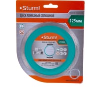 Диск алмазный сплошной по плитке (125х22.2/20 мм) Sturm 9020-04-125x22-WC