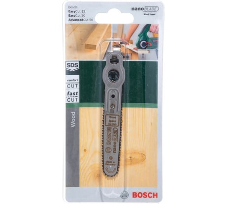 Пилка Nanoblade Wood Speed 50 для EasyCut Bosch 2609256D84