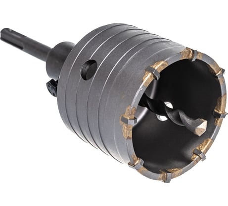 Коронка по бетону РемоКолор в сборе, хвостовик SDS PLUS, М22, 68 мм 36-7-768