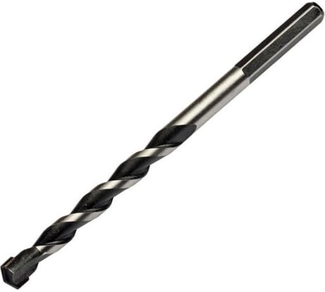 Сверло по бетону 10x120 мм, 2 режущие кромки, трёхгранный хвостовик РемоКолор 36-6-100