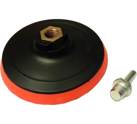 Насадка для дрели и УШМ под липучку, 180 мм Hardax 32-4-180