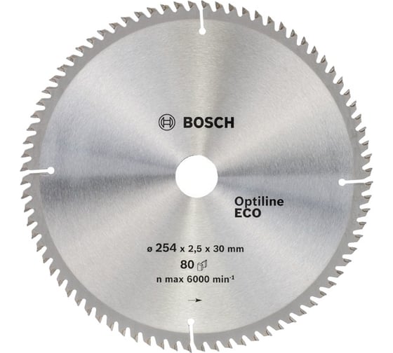 Диск пильный по древесине 254x30 мм Bosch 2.608.641.796 1