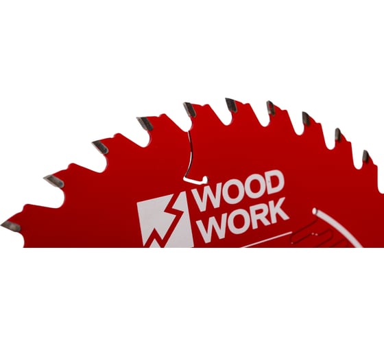 Диск пильный по дереву 185x30x1.8/1.1 мм, A=15° ATB + 8° SHEAR Z=40 WOODWORK 27.185.40