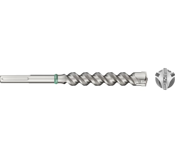 Бур по бетону SDS-max EnDuro Y-Cutter, 18x200x340 мм Heller 22363