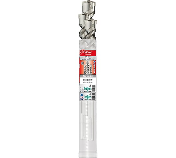 Бур по бетону SDS-max EnDuro Y-Cutter, 22x200x320 мм Heller 22368