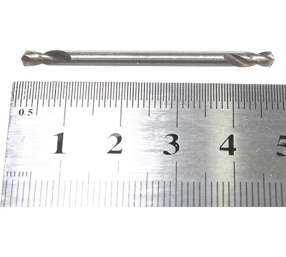 Сверло по металлу двухстороннее HSS-G Super 3x11x46мм, 10 шт Heller 21408