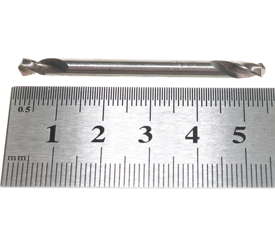Сверло по металлу двухстороннее HSS-G Super 4x14x55мм, 10 шт Heller 21413