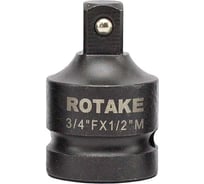 Переходник ударный 3/4"DR-1/2"DR Rotake AD-34-12
