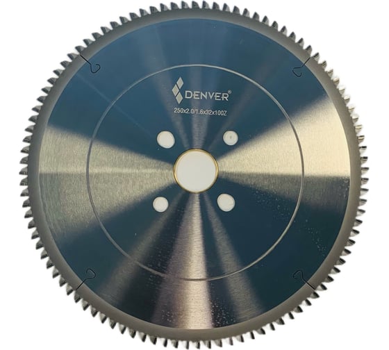 Диск пильный по алюминию HM 250x32/30х2/1.6 мм, Z=100, WZ/FA ООО Галифакс 1250002 1