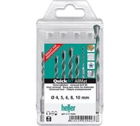 Набор универсальных свёрл QuickBit Allmat 5 шт. Heller 26284