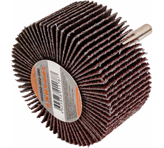 Круг лепестковый по металлу для дрели 60x30x6 мм, P80 SANTOOL 060302-002-080