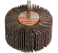 Круг лепестковый по металлу для дрели 80x40x6 мм, P40 SANTOOL 060302-004-040