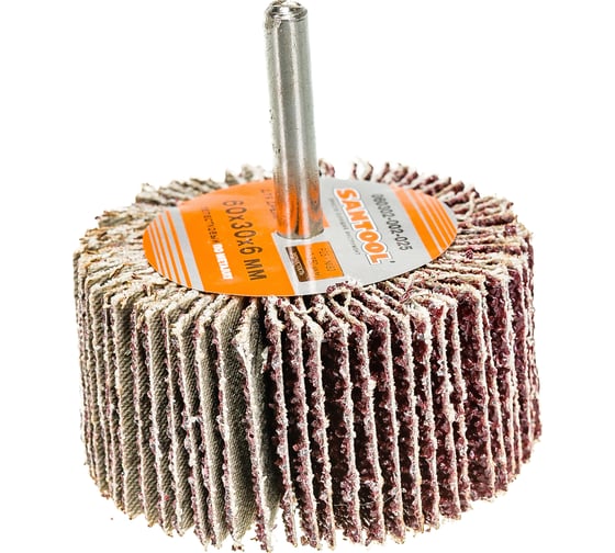 Круг лепестковый по металлу для дрели 60x30x6 мм, P25 SANTOOL 060302-002-025