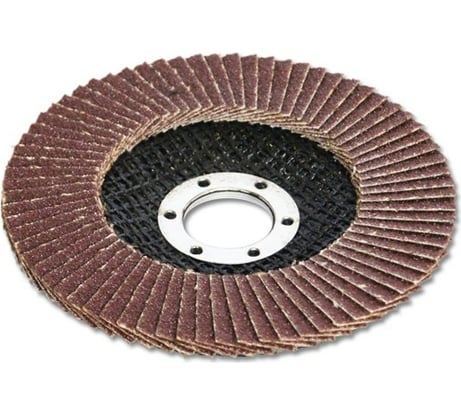 Круг лепестковый торцевой по металлу 125x22 мм, P40 SANTOOL 060203-125-040